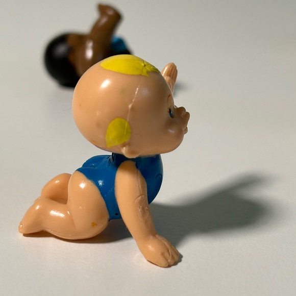 Vintage 90s Arco Nursery Mini PVC Babies Lot of 5 Rare - Picture 4 of 6